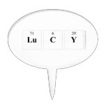LUCY  Cake Picks
