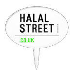 Halal Street  Cake Picks