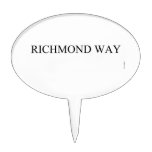 Richmond way   Cake Picks