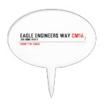 Eagle Engineers way  Cake Picks