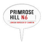 primrose hill  Cake Picks