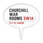 Churchill war rooms  Cake Picks