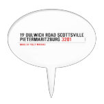19 dulwich road scottsville  pietermaritzburg  Cake Picks