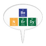 be
 N|erdy  Cake Picks