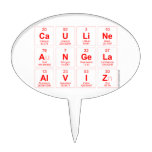 Cauline 
 Angela
 Alviz  Cake Picks