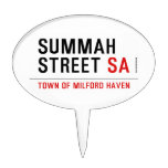 Summah Street  Cake Picks