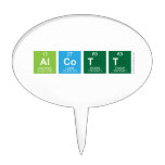 Alcott  Cake Picks