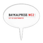BAYKALPRESS  Cake Picks