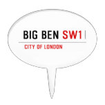 bIG BEN  Cake Picks