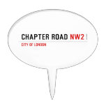 Chapter Road  Cake Picks