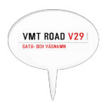 VMT Road  Cake Picks