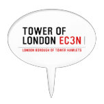 tower of london  Cake Picks