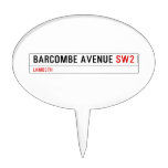 Barcombe Avenue  Cake Picks