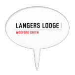 LANGERS LODGE  Cake Picks
