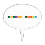 English gifted  Cake Picks