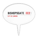 Bishopsgate   Cake Picks