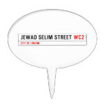 Jewad Selim Street  Cake Picks