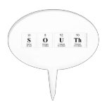 South  Cake Picks
