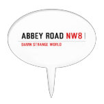 Abbey Road  Cake Picks