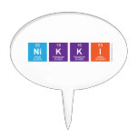Nikki  Cake Picks