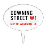 downing street  Cake Picks