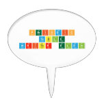 Periodic
 Table
 Writer eldin  Cake Picks