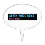 abbey wood boys   Cake Picks