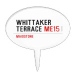 whittaker  terrace  Cake Picks