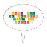 Check out
 The periodic
 TABLE on
 Safari!  Cake Picks