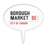 Borough  Market   Cake Picks