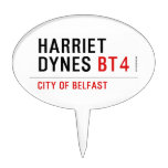 Harriet  Dynes  Cake Picks