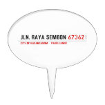 Jln. Raya sembon  Cake Picks