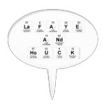 LaFaye
 and
 Houck  Cake Picks