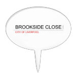 brookside close  Cake Picks