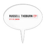 Russell Thoburn  Cake Picks