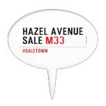 Hazel Avenue  Sale  Cake Picks