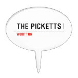 the picketts  Cake Picks