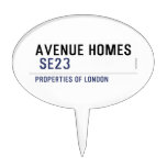 Avenue Homes   Cake Picks