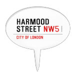 Harmood  Street  Cake Picks