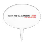 Kaizen Prem sai Apartments   Cake Picks