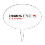Drowning street  Cake Picks