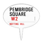 PEMBRIDGE  SQUARE    Cake Picks