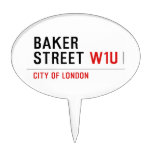 baker street  Cake Picks