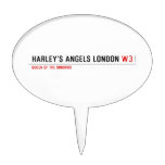 Harley’s Angels London  Cake Picks