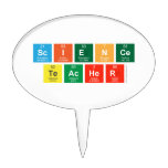 Science
 Teacher  Cake Picks