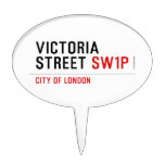 Victoria Street  Cake Picks
