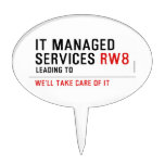 It managed  services  Cake Picks