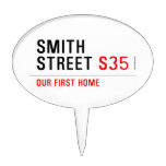 Smith Street  Cake Picks
