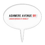 ASHMERE AVENUE  Cake Picks