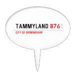 TAMMYLAND  Cake Picks